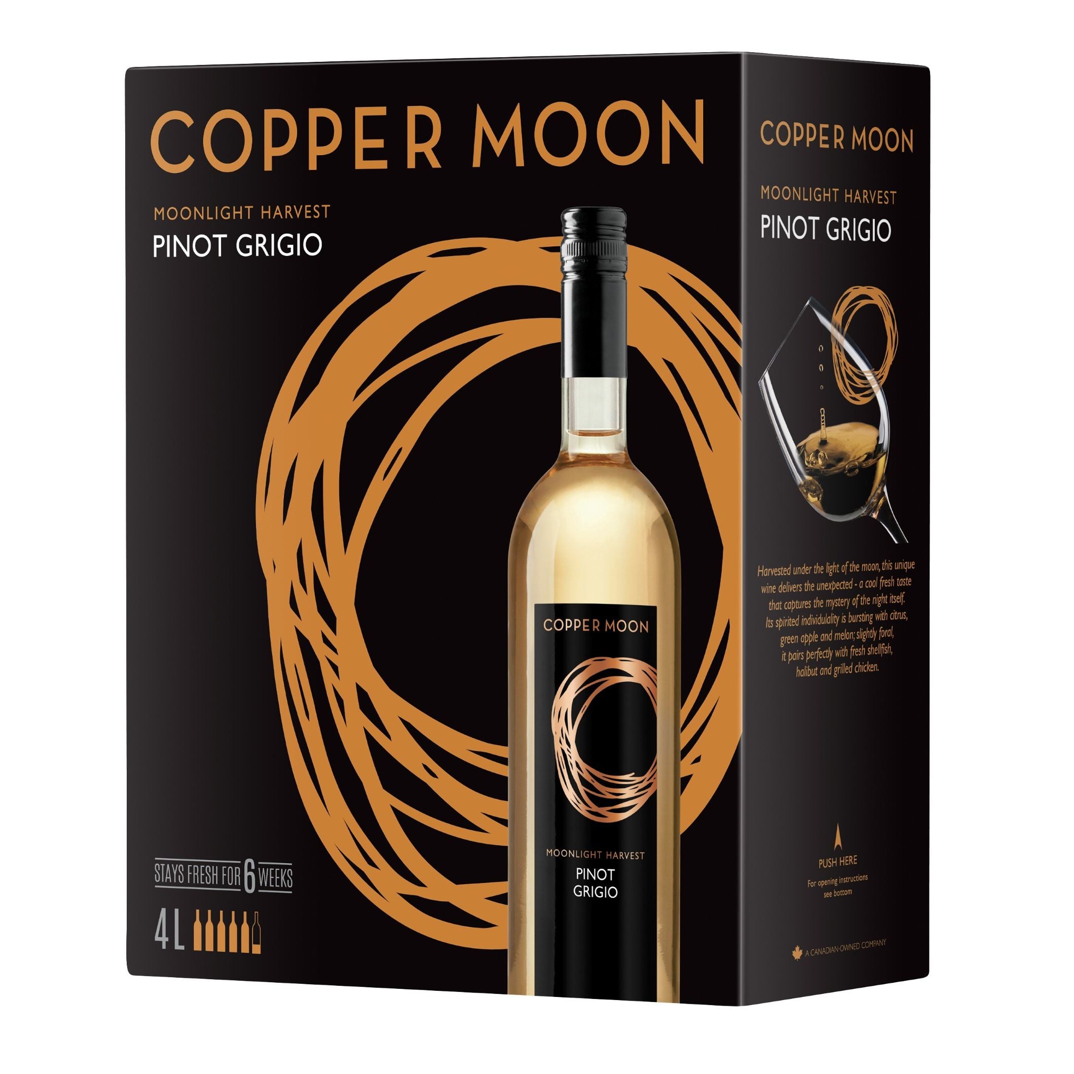 Copper Moon Pinot Grigio 4L Bag in Box