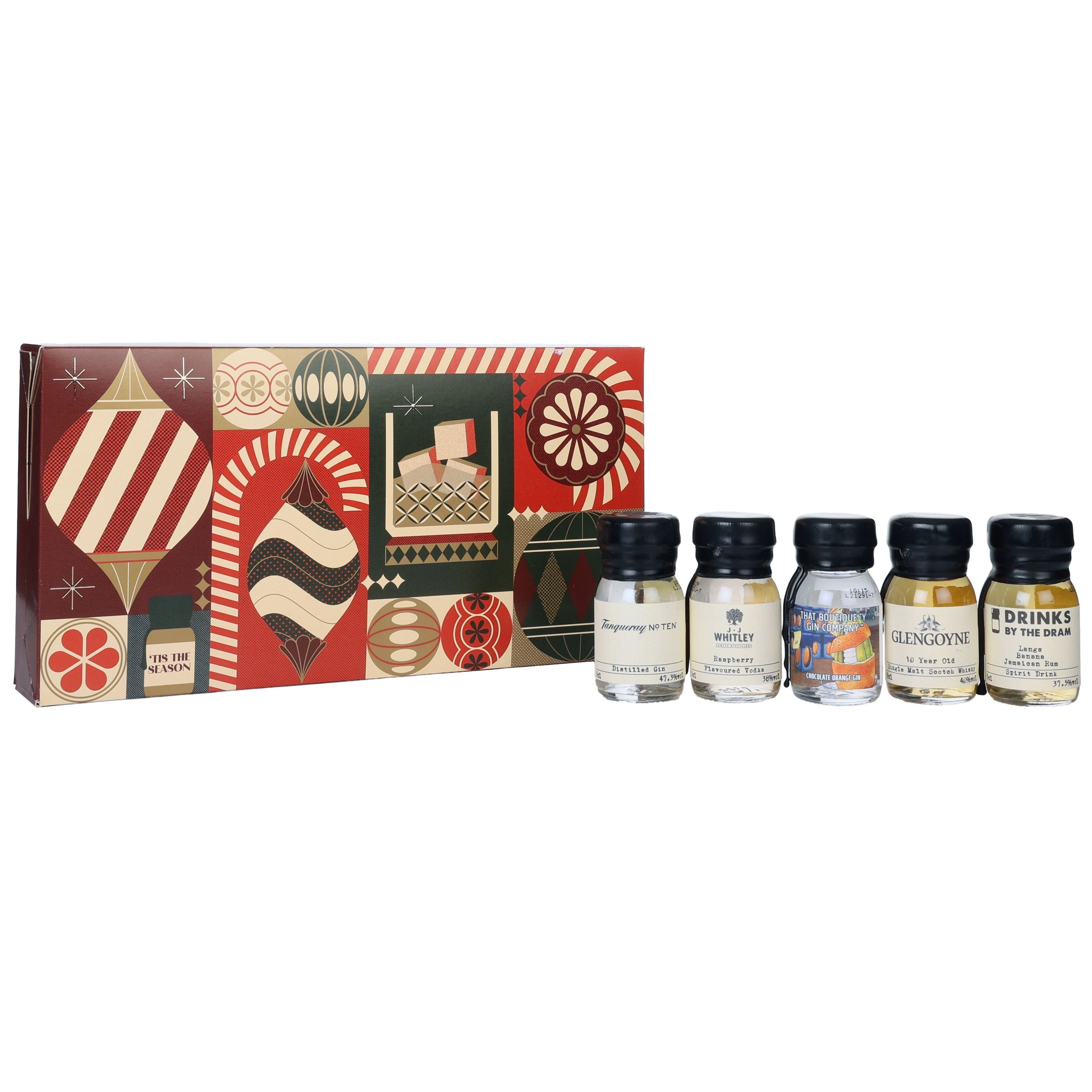 Drinks by the Dram Christmas Premium Whisky Tasting Set 5x30ml