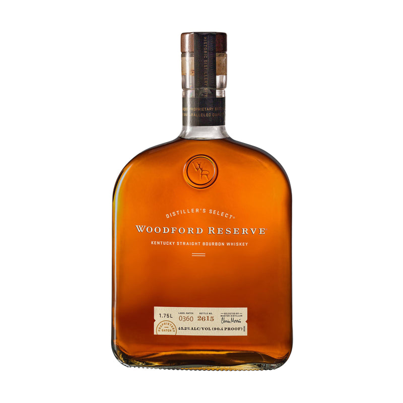Woodford Reserve Straight Bourbon 45.2% ABV 1.75L