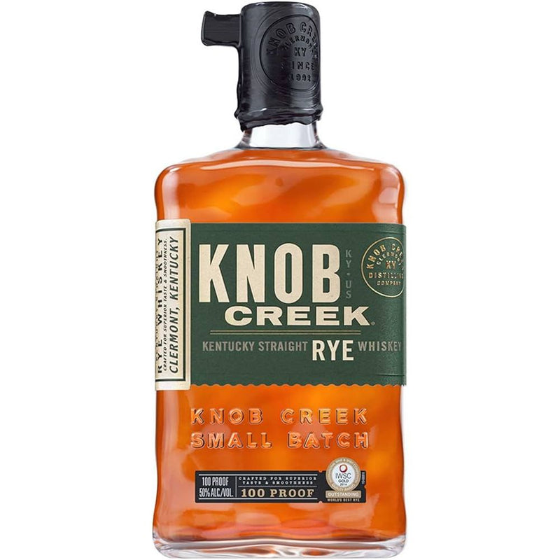 Knob Creek 7 Year Old Rye Whiskey 50% ABV 750ml
