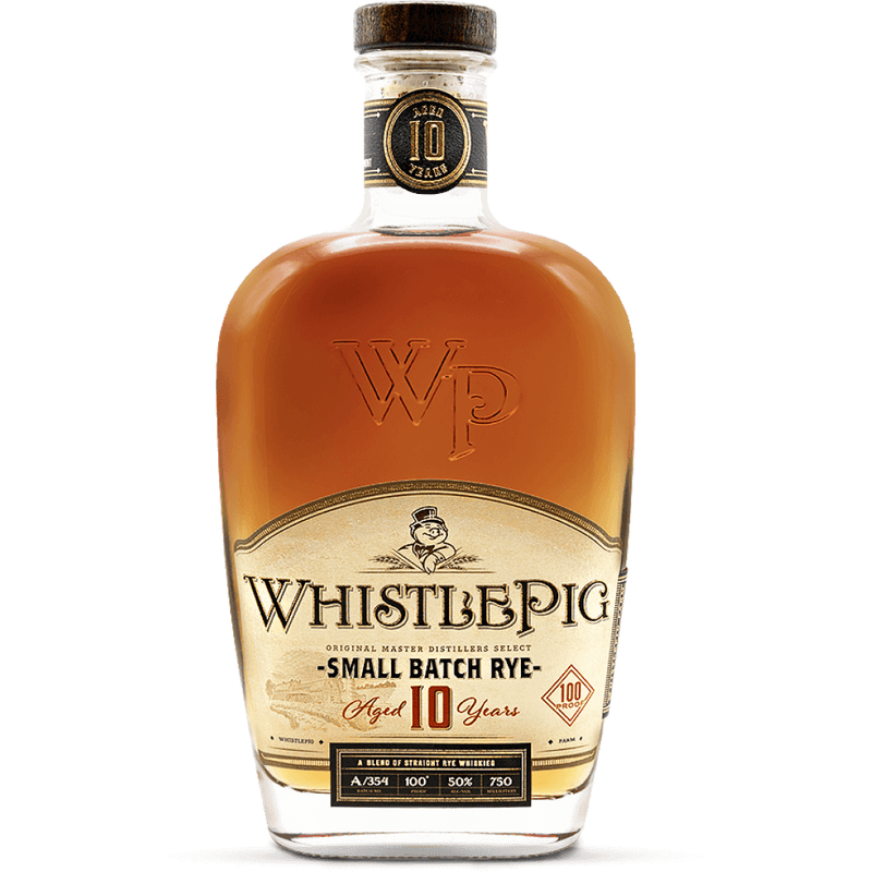 WhistlePig 10 Year Old Small Batch Rye 750ml