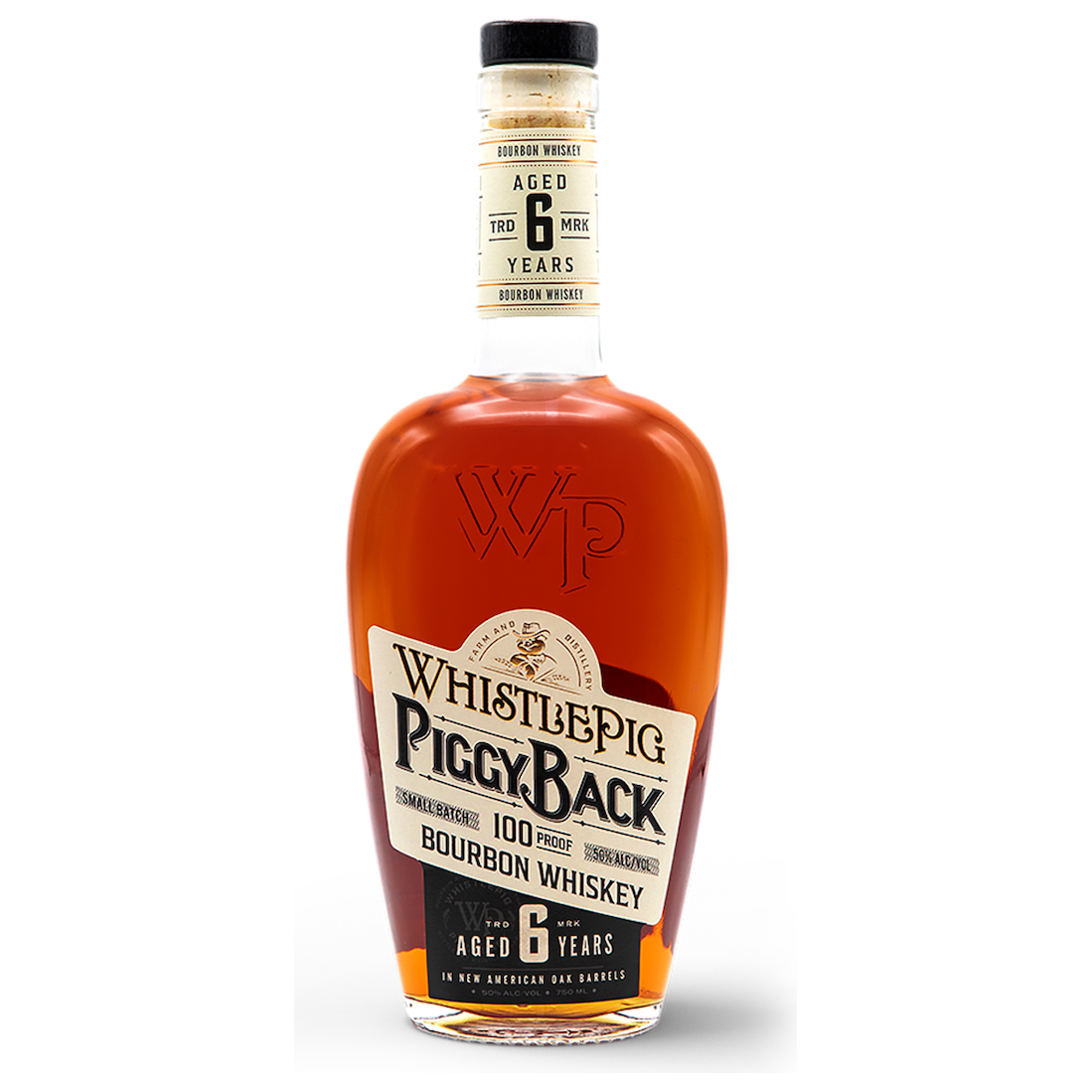 WhistlePig PiggyBack 6 Year Old Bourbon 750ml