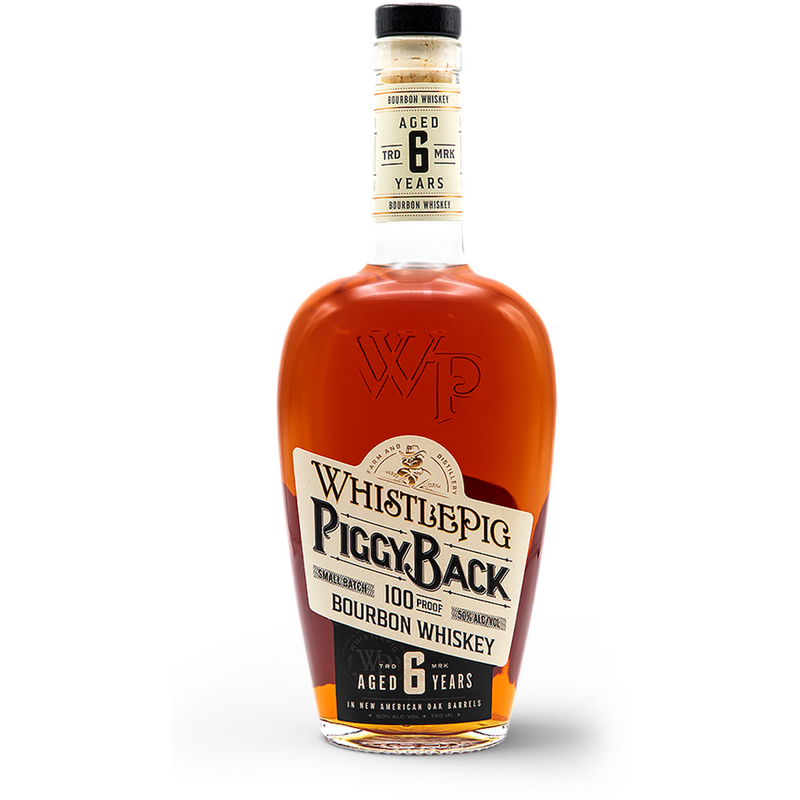 WhistlePig PiggyBack 6 Year Old Bourbon 750ml