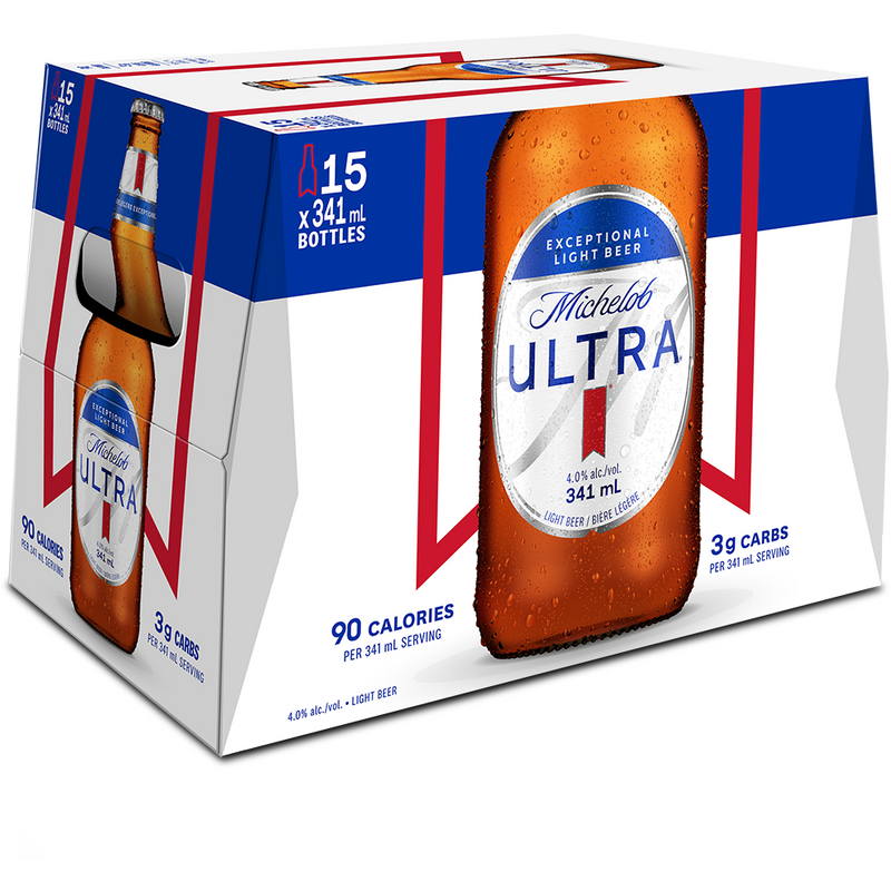 Michelob Ultra 15pk Bottles