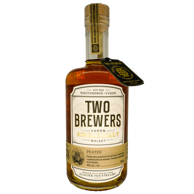 Two Brewers Peated Single Malt Release 38 43% ABV 750ml