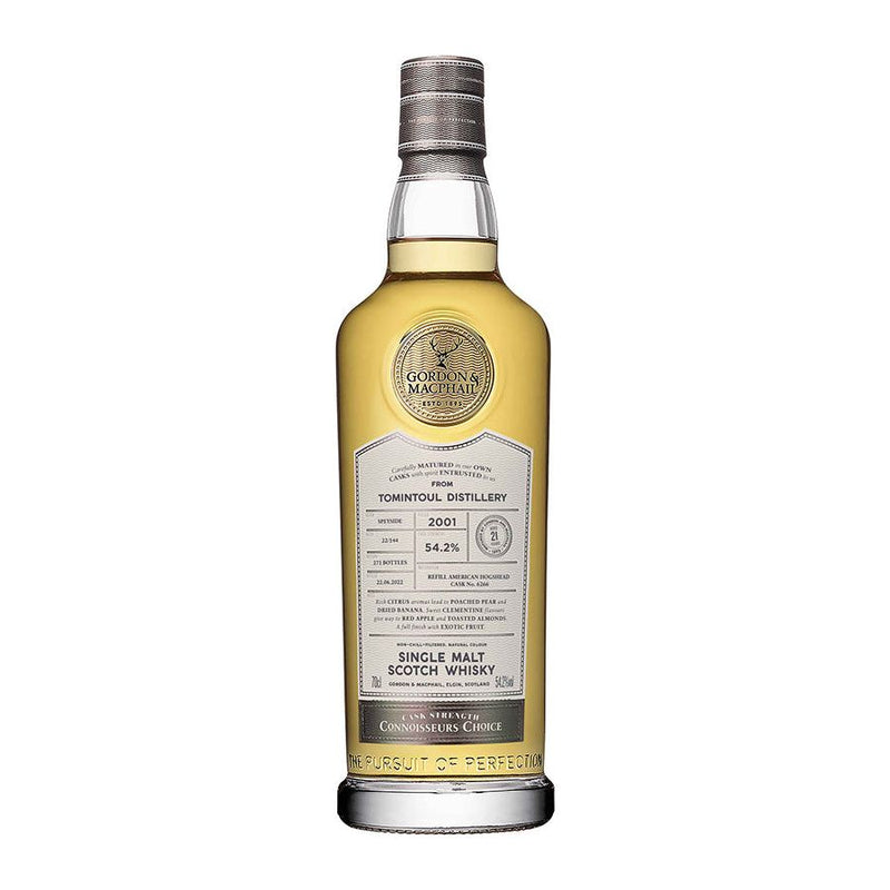 Gordon & MacPhail Connoisseurs Choice Tomintoul 2001 21 Year Old 54.2% ABV 700ml