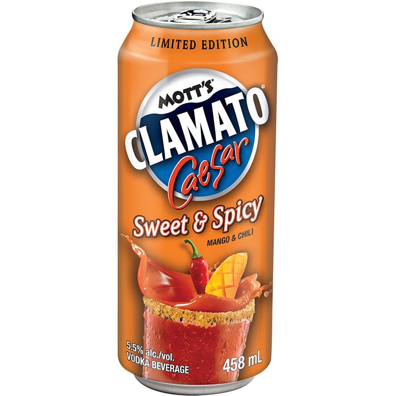 Mott's Clamato Sweet & Spicy Caesar 458ml