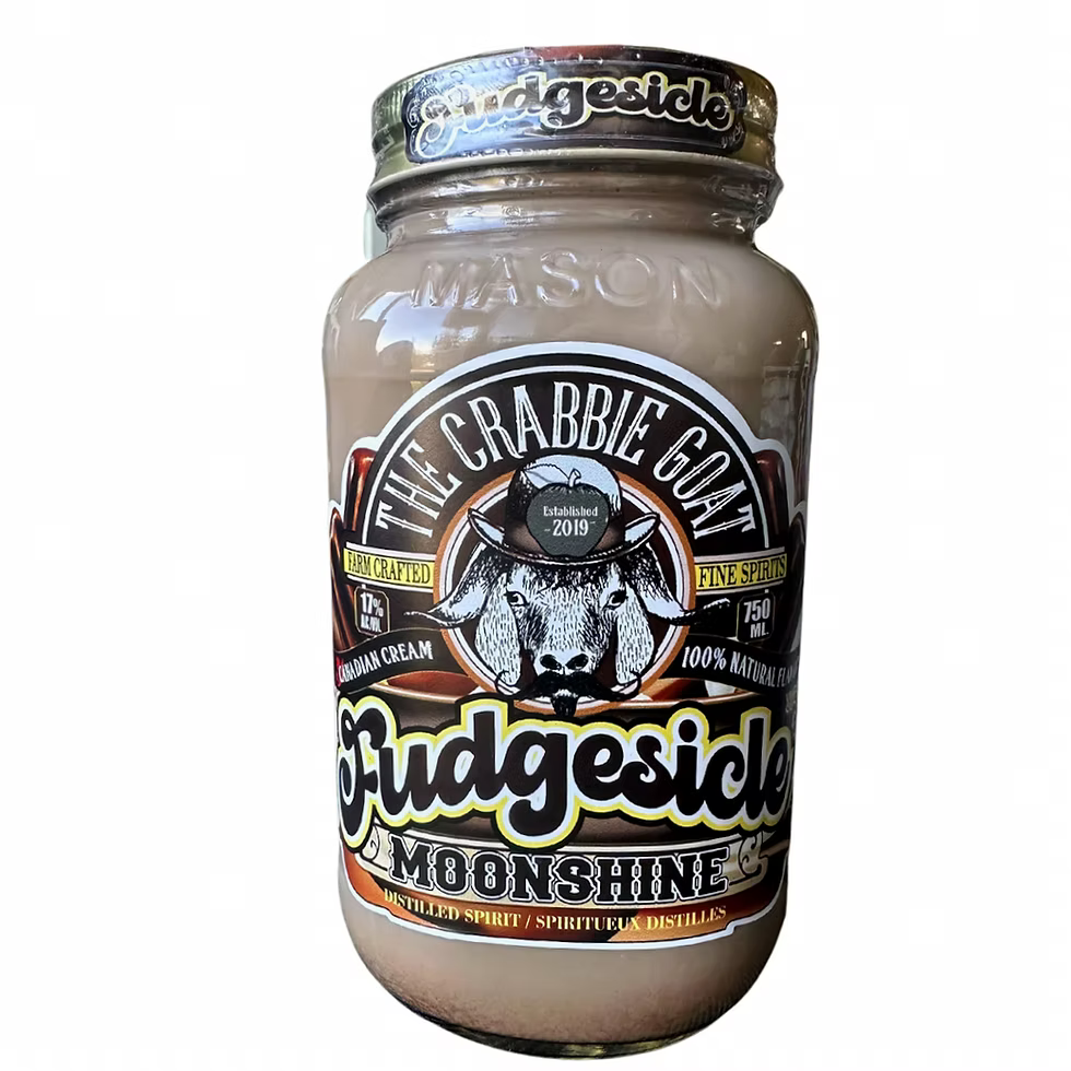 The Crabbie Goat Distillery Fudgesicle Moonshine