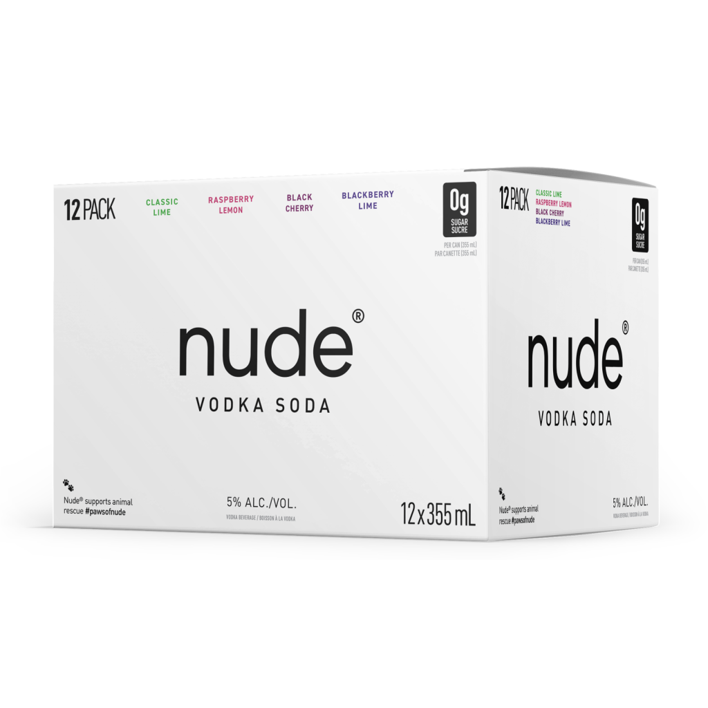 Nude Vodka Soda Variety Pack V1
