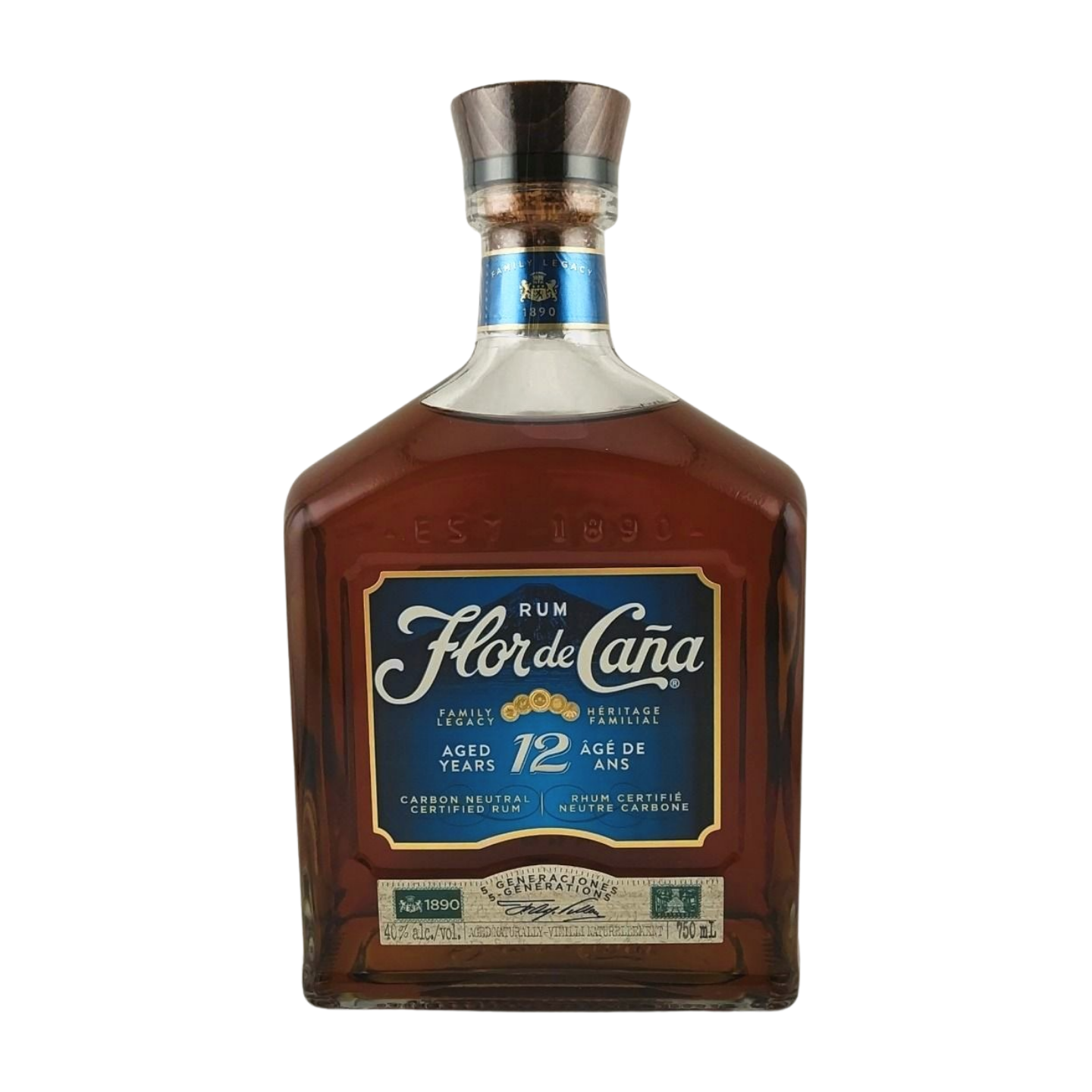 Flor de Cana Centenario 12 Year Old Rum