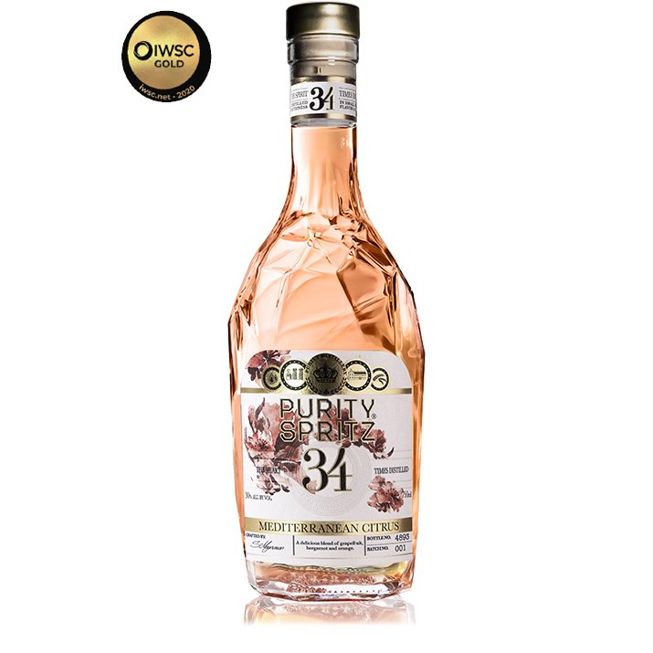 Purity Mediterranean Citrus 34 Flavored Vodka 750ml