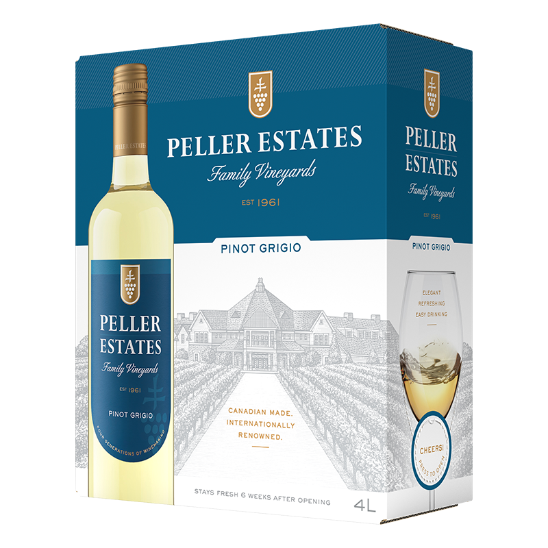 Peller Family Vineyards Pinot Grigio 4L Bag in Box