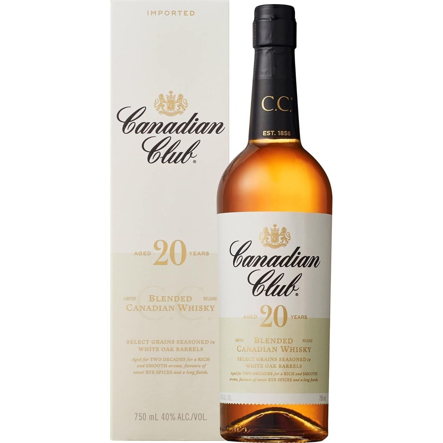 Canadian Club 20 Year Old – BSW Liquor