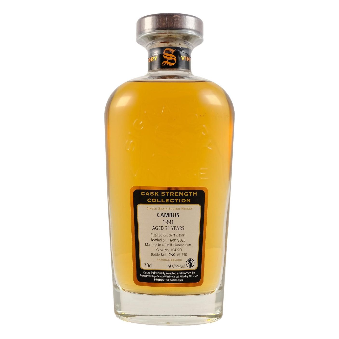 Signatory Vintage Cambus 1991 31 Year Old 50.5% 700ml