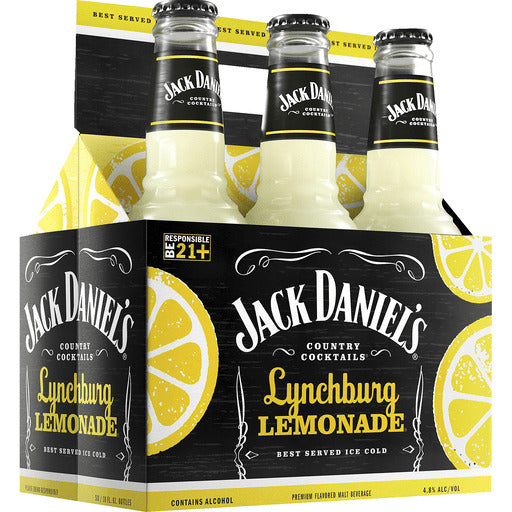 Jack Daniel's Country Cocktails Lynchburg Lemonade 6 Bottles