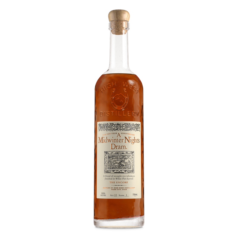 High West A Midwinter Night’s Dram 2023 Act 11 Scene 10 49.3% ABV 750ml