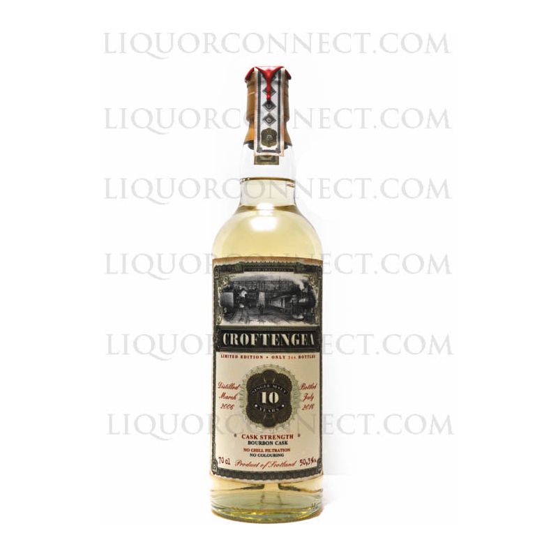 Jack Wiebers Whisky World Croftengea 10 Year Old 50.3% 700ml