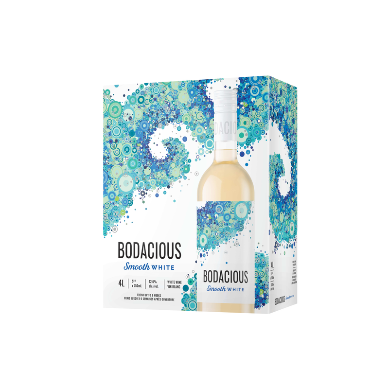 Bodacious Smooth White 4L Bag in Box