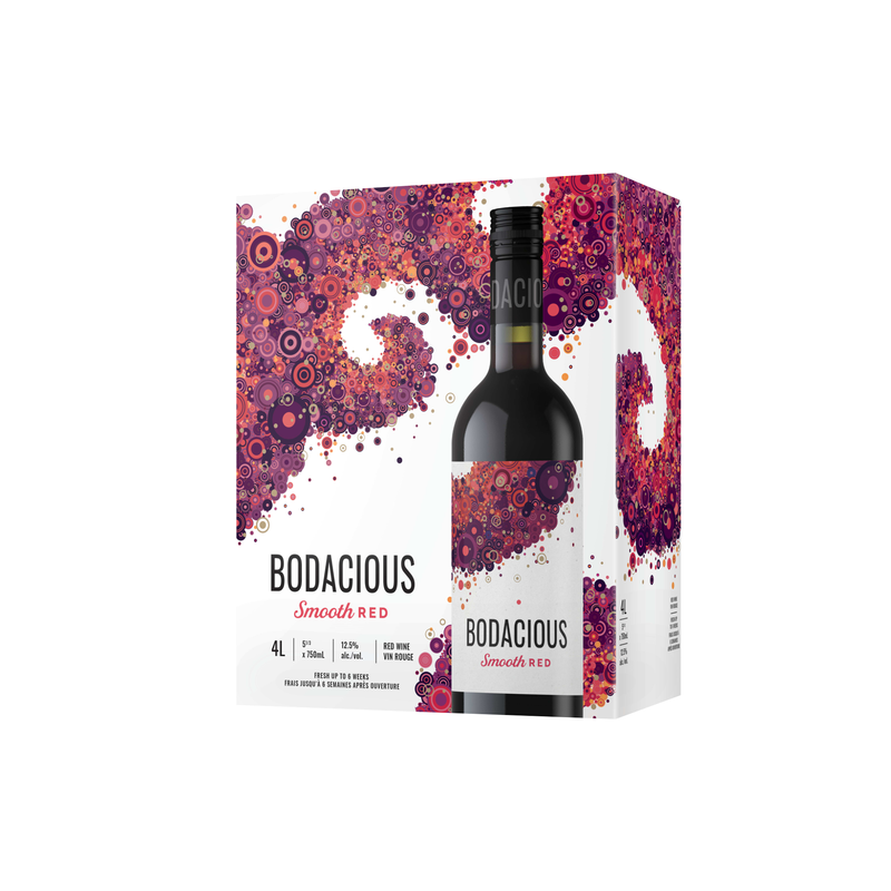 Bodacious Smooth Red 4L Bag in Box