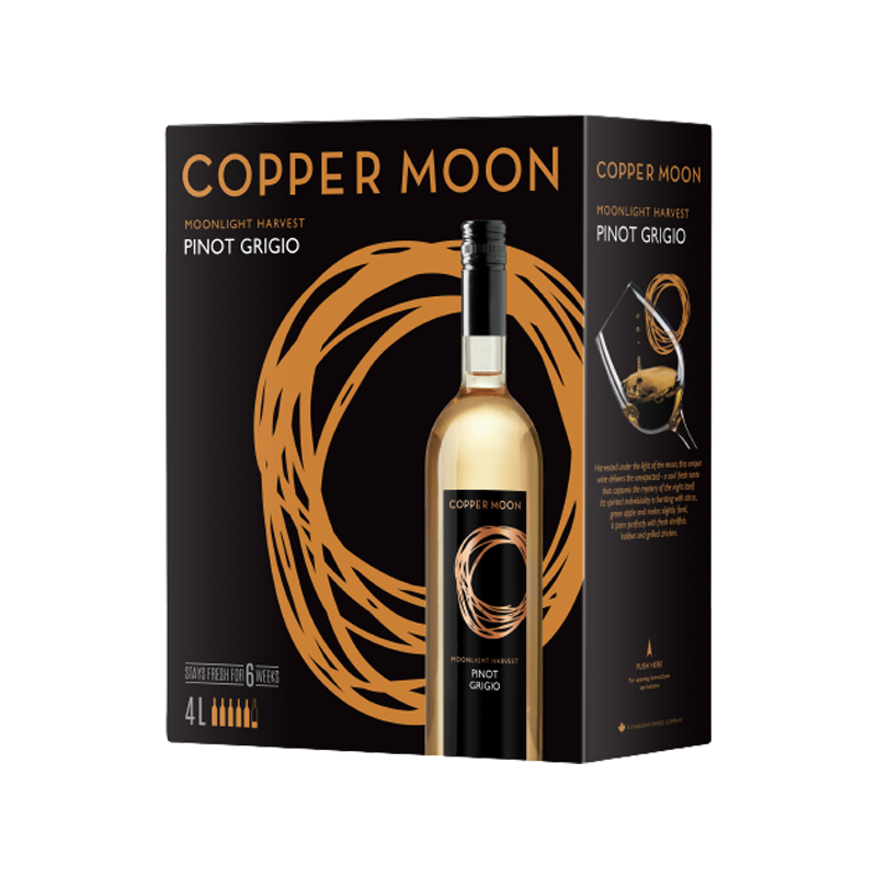 Copper Moon Pinot Grigio 4L Bag in Box