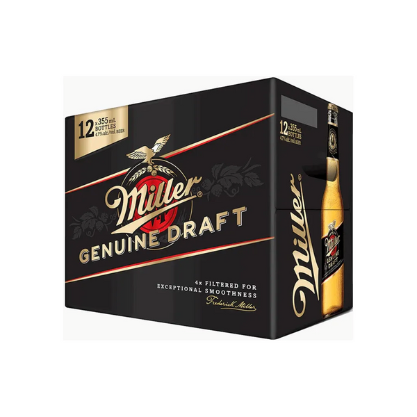 Miller Genuine Draught 12 Bottles – BSW Liquor