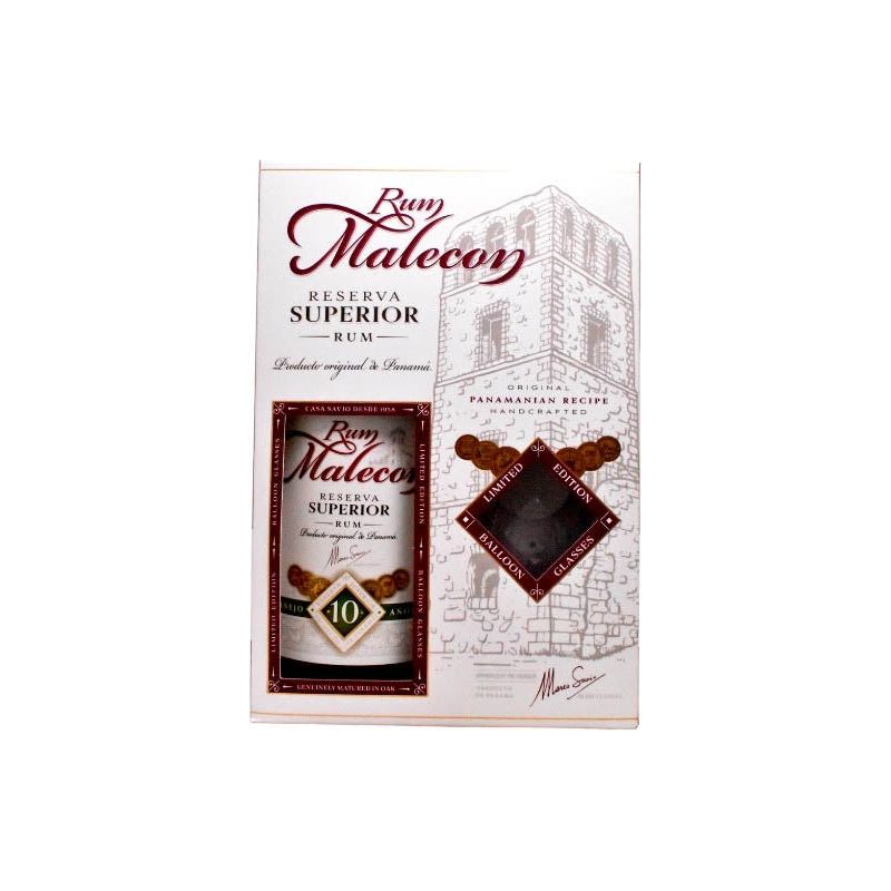 Malecon 10 Year Old Gift Pack 700ml