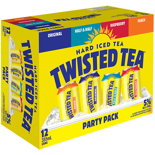 Twisted Tea Party Pack 12 Cans