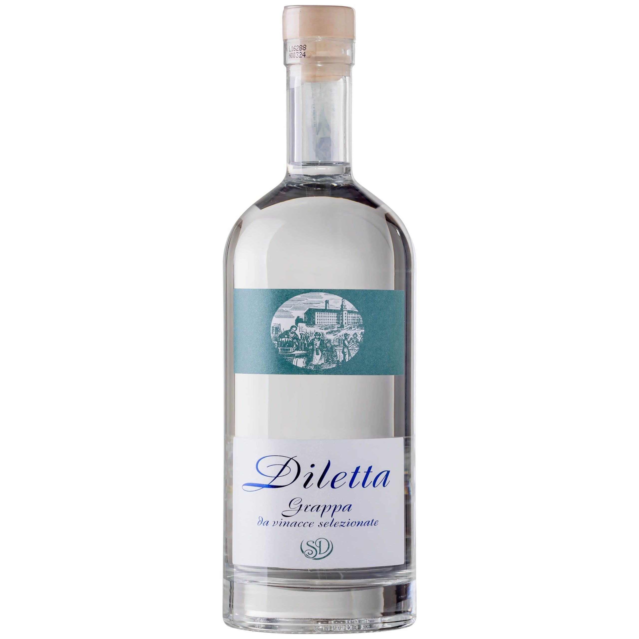 Grappa White Diletta 1L