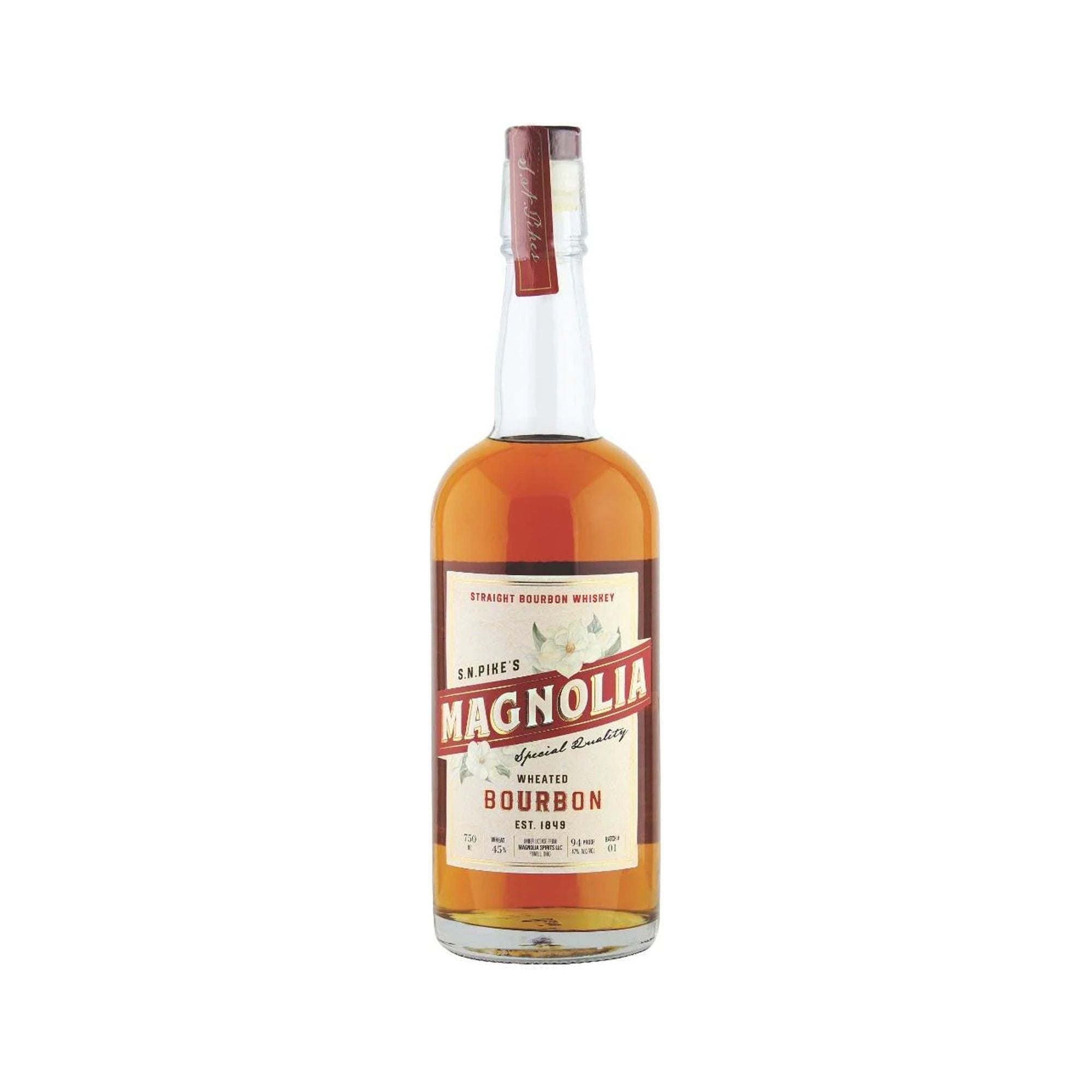 Magnolia Wheated Bourbon 45% ABV 750ml