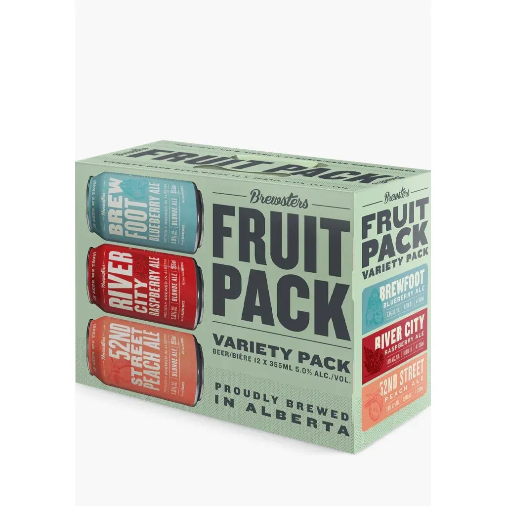 Brewsters Fruit Variety Pack 12 Cans