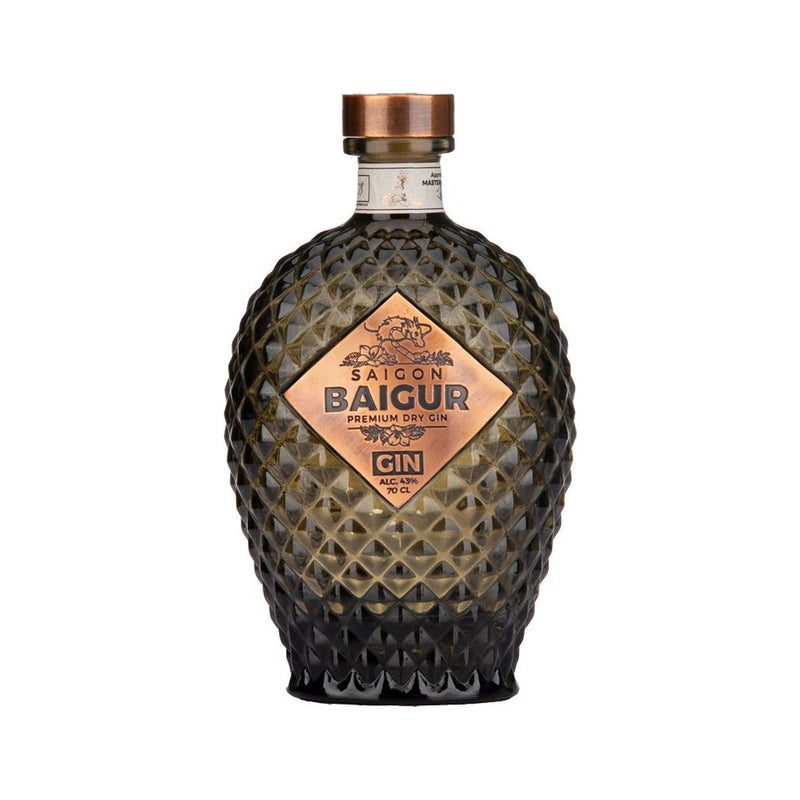 Saigon Baigur Dry Gin 43% ABV 750ml