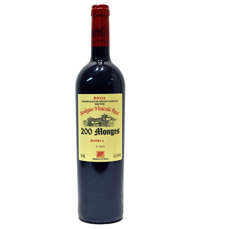 Bodegas Vinicola Real 200 Monges Reserva 2012 750ml