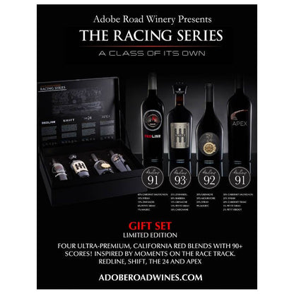 Adobe Road Winery Racing Series Gift Set 4x750ml
