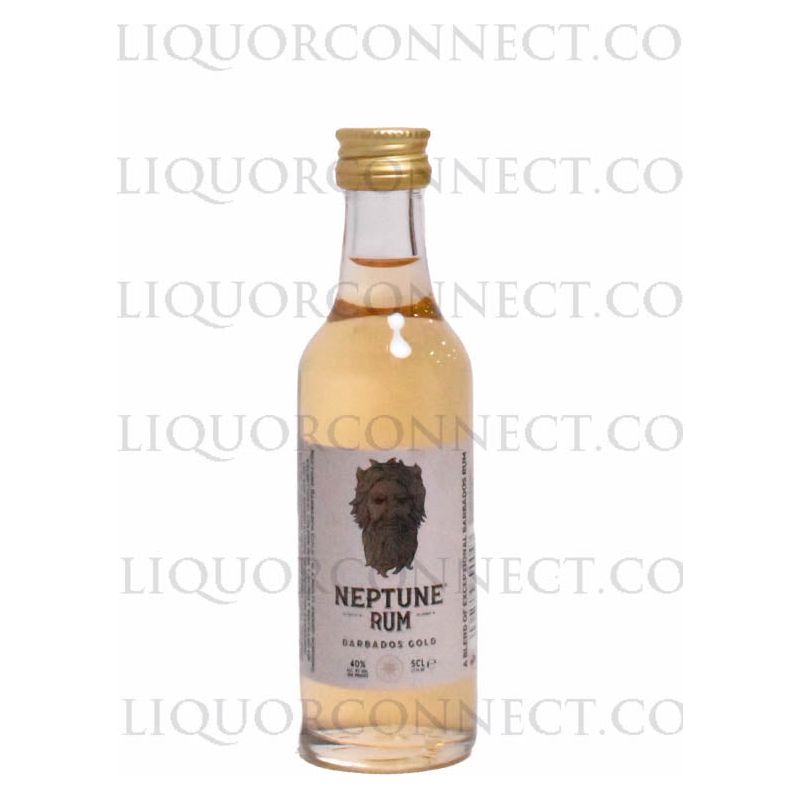Neptune Rum Barbados Gold Miniatures 50ml