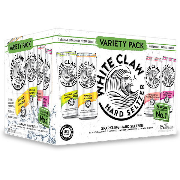White Claw Variety Pack 12 Cans