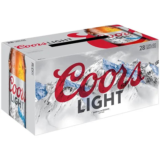 Coors Light 28 Bottles