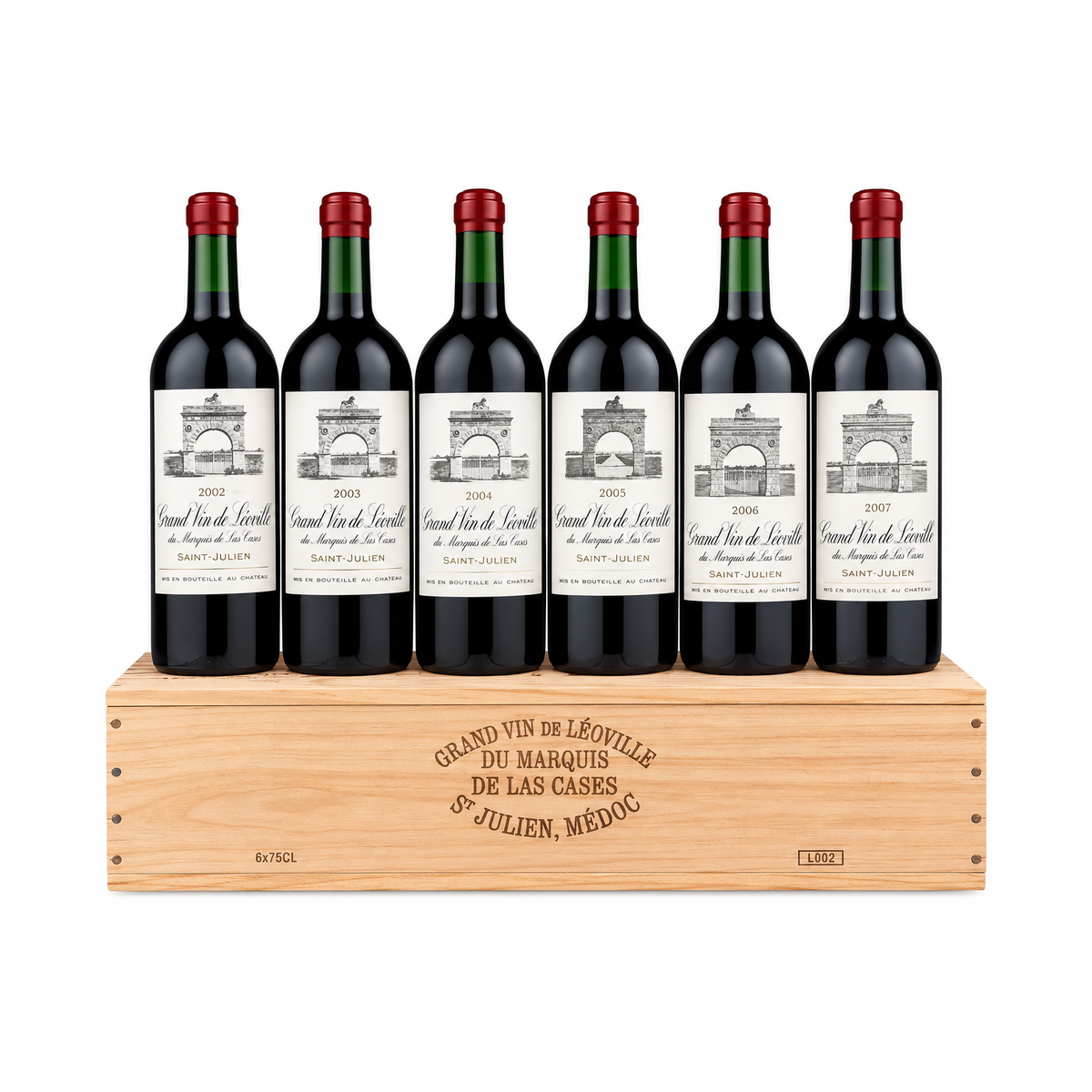 Chateau Leoville Las Cases Collection Miroir Millesimes Secrets