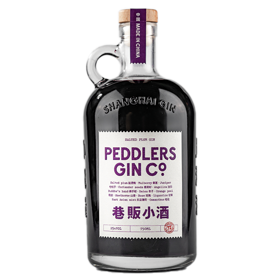 Peddlers Salted Plum Gin 25% 750ml