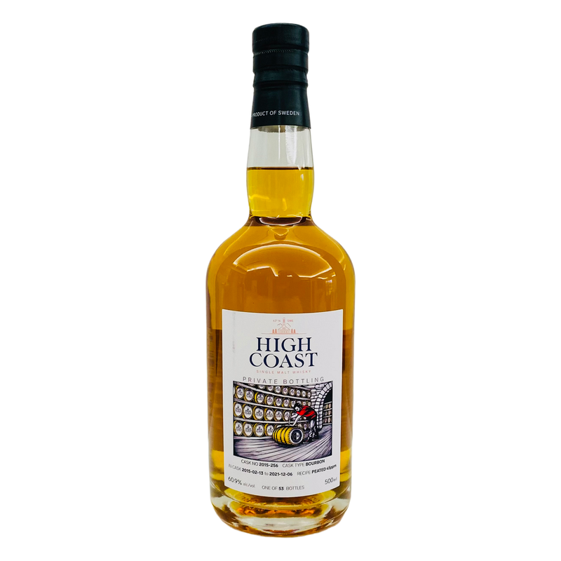 High Coast Class Series 2 Peated Bourbon 60.9% ABV 500ml