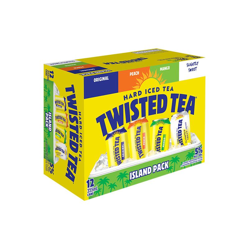 Twisted Tea Island Variety Pack 12 Cans