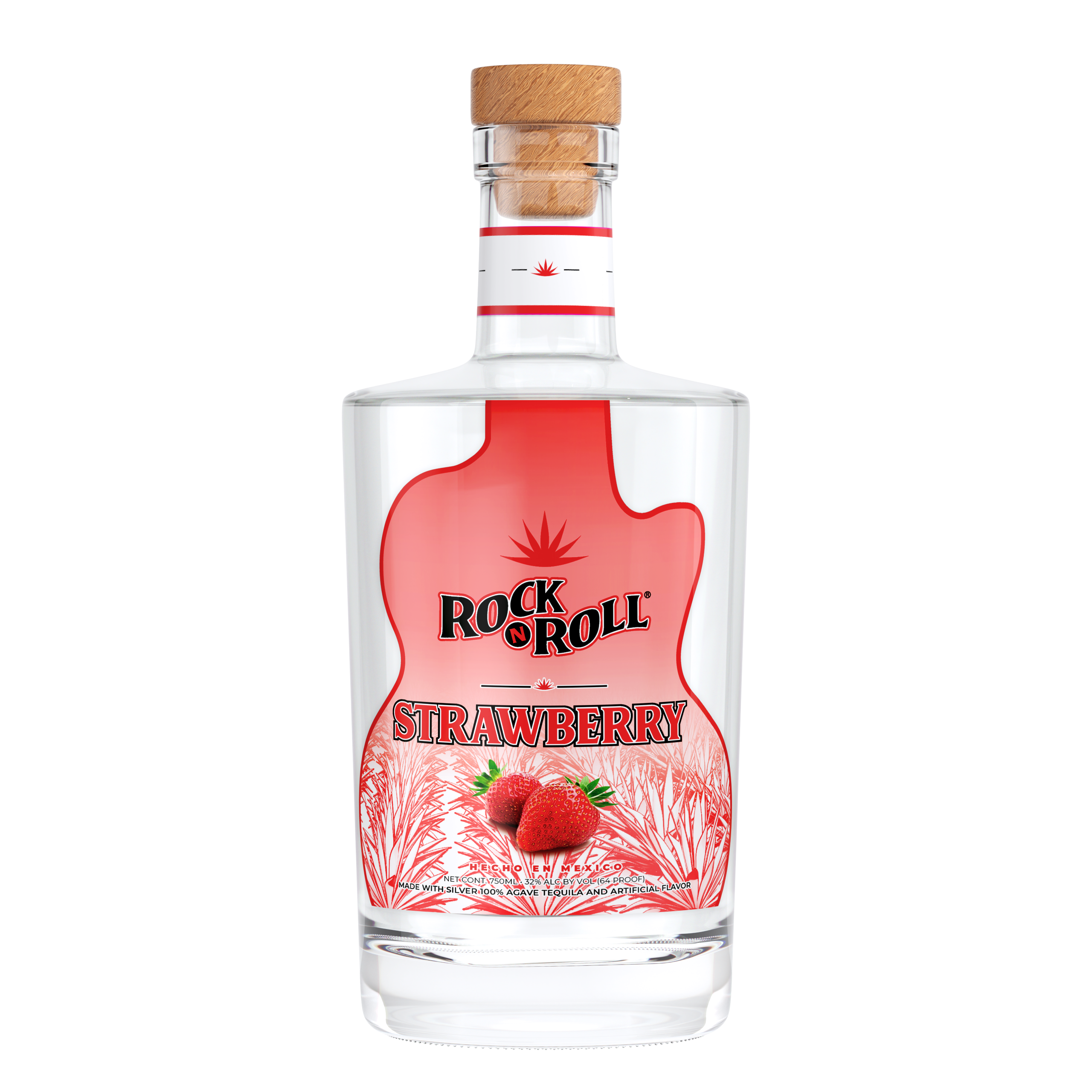 Rock N Roll Tequila Strawberry 750Ml