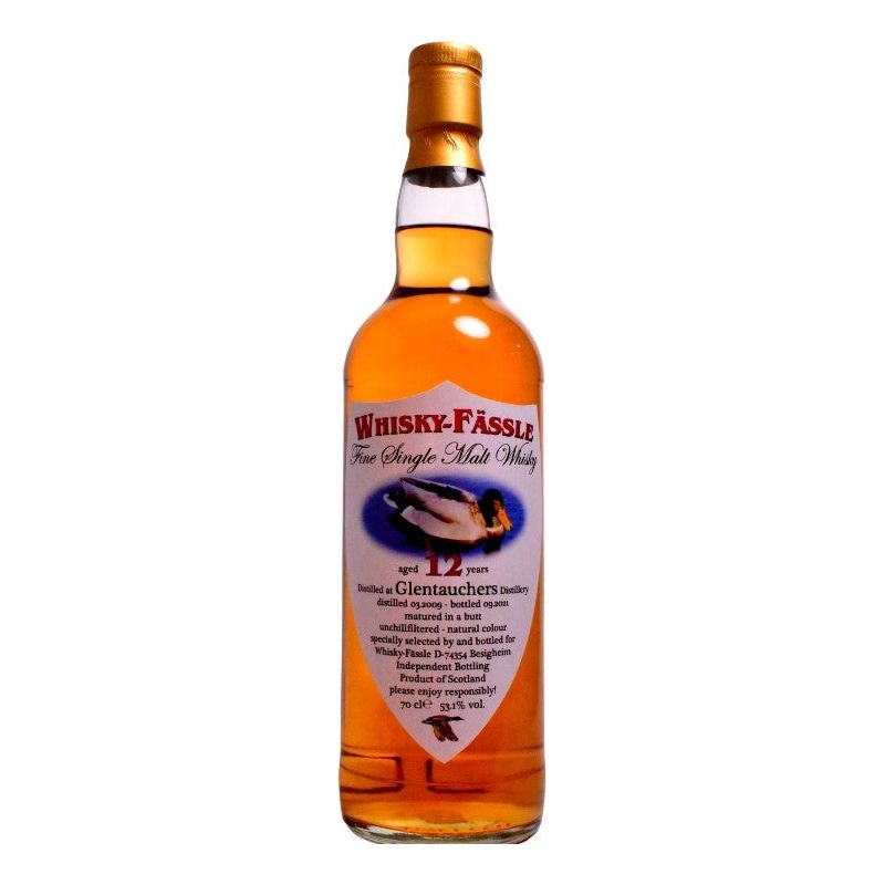 Whisky-Fassle Glentauchers 2009 12 Year Old 53.1% 700ml