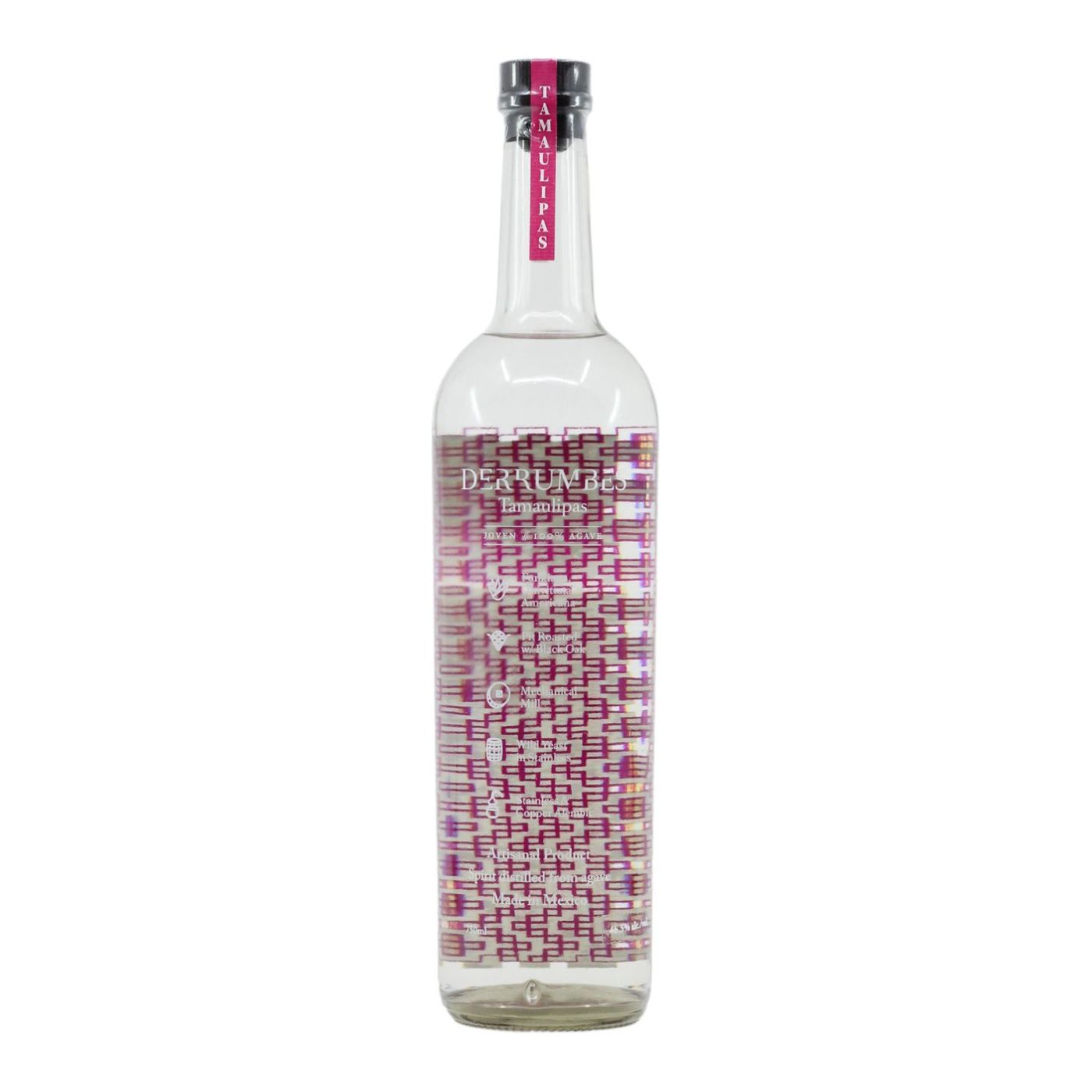 Derrumbes Tamaulipas Mezcal 46.5% ABV 750ml