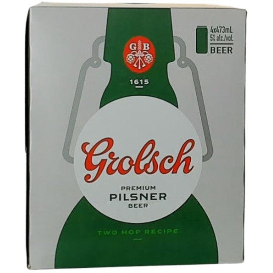 Grolsch 4 X 473ML Cans