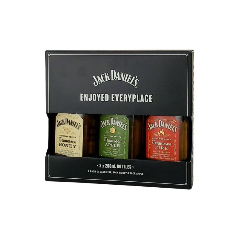 Jack Daniel's Family of Whiskey 3x200ml
