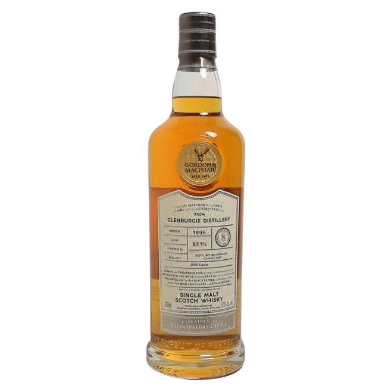 Gordon & MacPhail Connoisseurs Choice Glenburgie 1996 26 Year Old 57.1% ABV 750ml