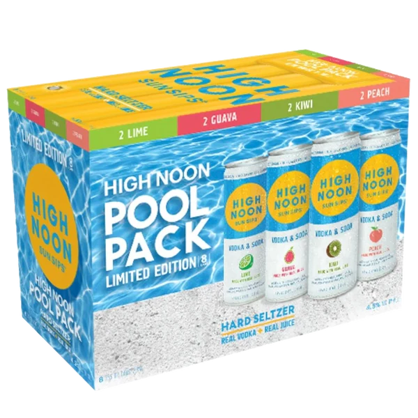 High Noon Pool Pack 8 Cans