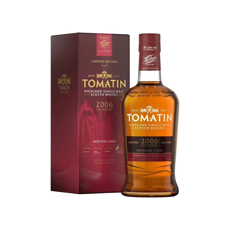 Tomatin Portuguese Collection 2006 15 Year Old Moscatel Cask 700ml