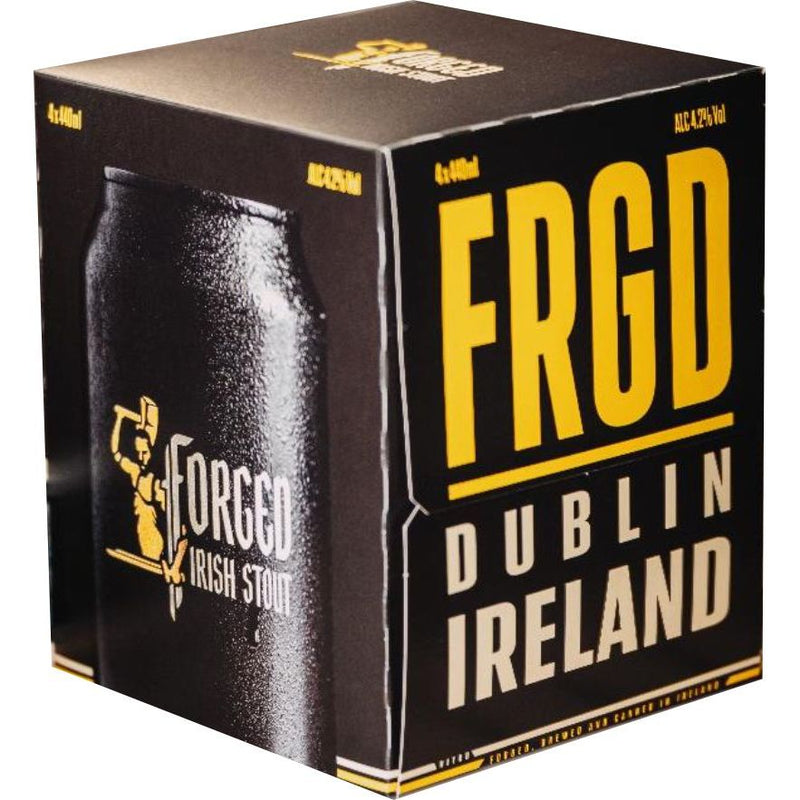 Forged Irish Stout 4 Tall Cans