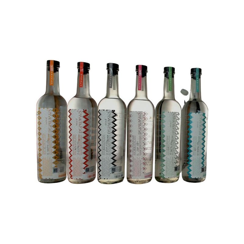 Derrumbes Mezcal Mixed Pack 6x750ml